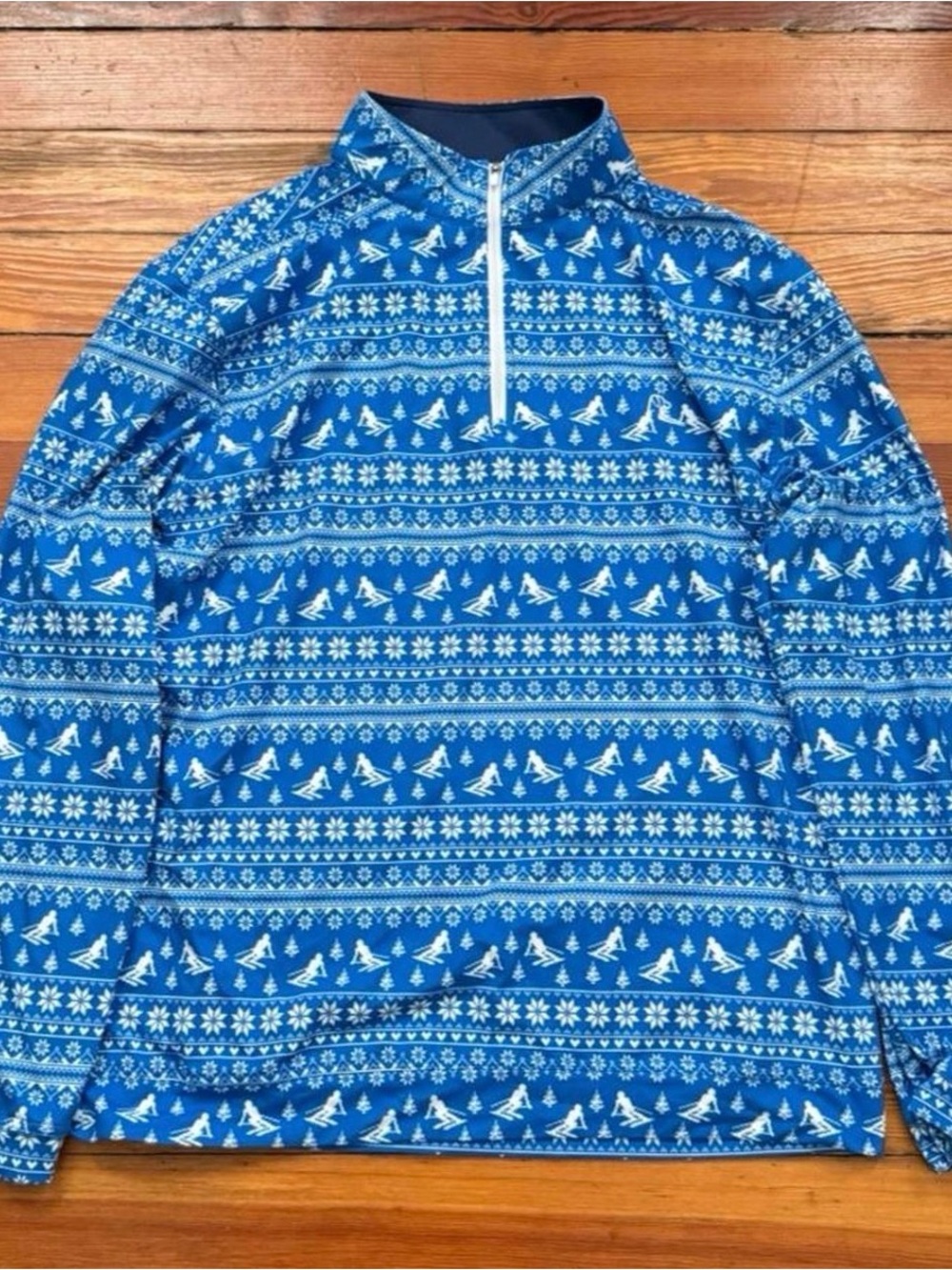 Rhoback Performance Quarter Zip Men’s XL The Snow Day